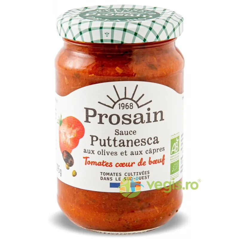 Sos Autentic Puttanesca Ecologic/Bio 295g PROSAIN — preț și oferte