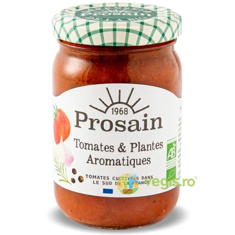 Sos de Rosii si Ierburi Aromatice Ecologic/Bio 200g PROSAIN — preț și oferte