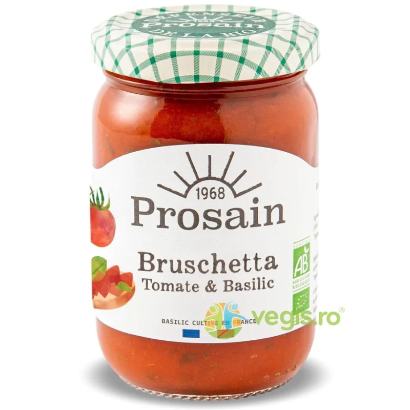 Sos de Rosii pentru Bruschete Ecologic/Bio 190g PROSAIN — preț și oferte