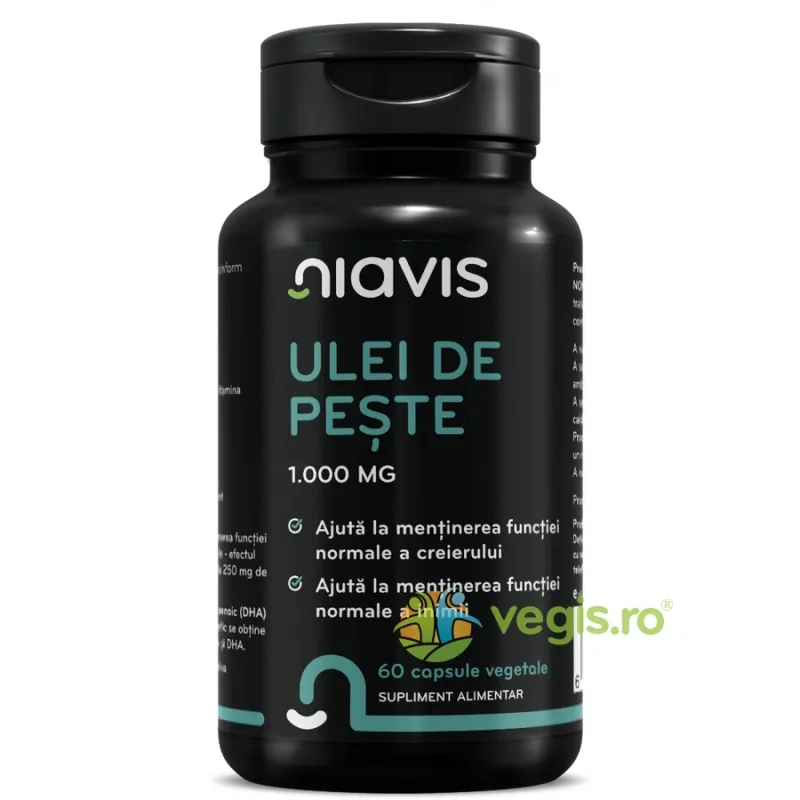Ulei de Peste 1000mg 60cps NIAVIS — preț și oferte