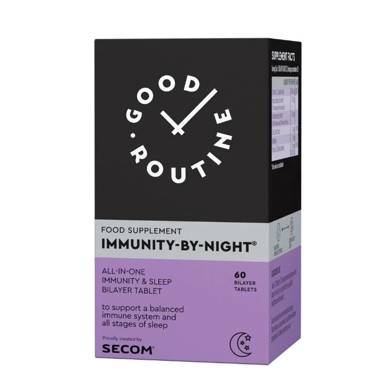 Immunity By Night Good Routine, 60 comprimate, Secom — preț și oferte