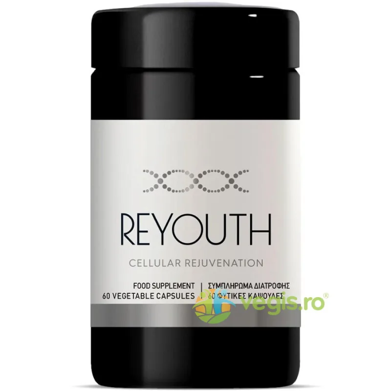 Reyouth - Rejuvenare Celulara si Incetinirea Procesului de Imbatranire 60cps vegetale NATURAL&nbsp;DOCTOR — preț și oferte