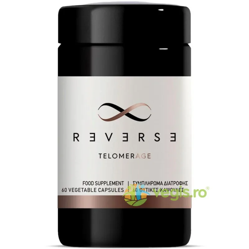 Reverse - Pastrarea Lungimii Telomerilor si Cresterea Longevitatii 60cps vegetale NATURAL&nbsp;DOCTOR — preț și oferte
