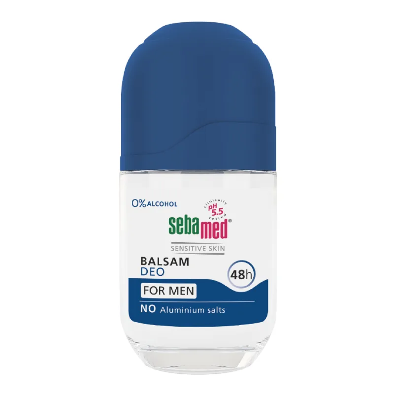 Deodorant-balsam roll-on pentru barbati, 50 ml, Sebamed — preț și oferte