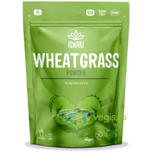 Pulbere Functionala din Iarba de Grau Verde fara Gluten Ecologica/Bio 200g