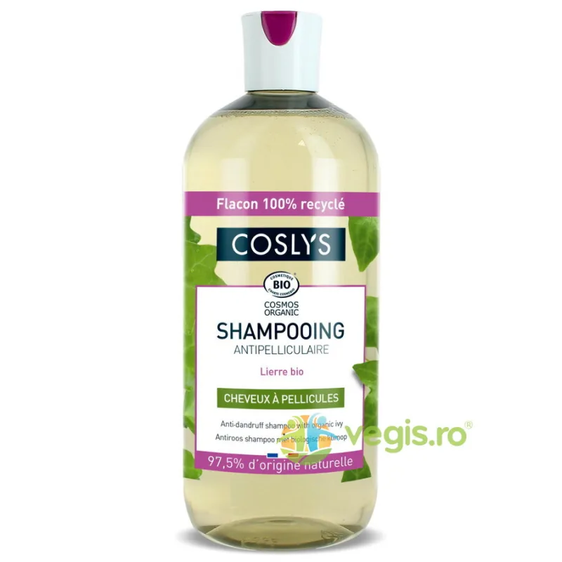 Sampon Antimatreata cu Extract de Iedera Bio 500ml COSLYS — preț și oferte