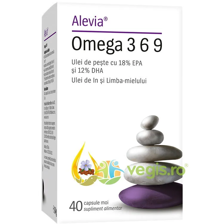 Omega 3-6-9 40cps ALEVIA — preț și oferte
