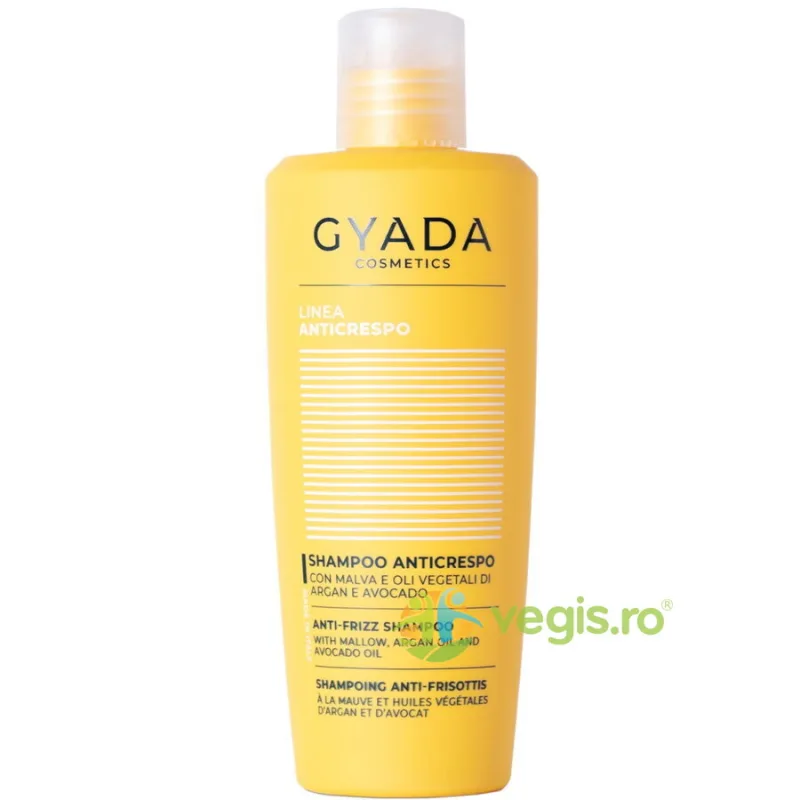 Sampon Anti-Frizz pentru Par Rebel fara Sulfati 250ml GYADA COSMETICS — preț și oferte