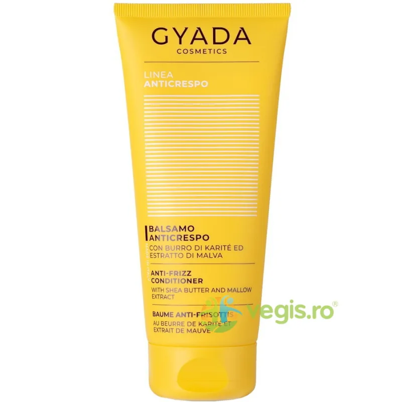 Balsam de Par Anti-Frizz pentru Par Uscat cu Unt de Karite 200ml GYADA COSMETICS — preț și oferte