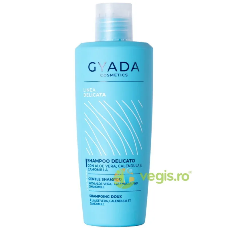 Sampon Delicat cu Aloe Vera, Galbenele si Musetel fara Sulfati 250ml GYADA COSMETICS — preț și oferte