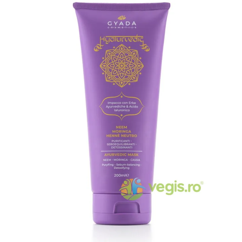 Masca de Par Purificatoare cu Neem si Acid Hialuronic 200ml GYADA COSMETICS — preț și oferte