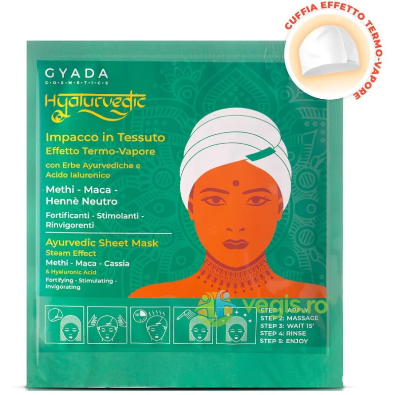 Masca de Par Fortifianta Tip Casca cu Efect Termic 1buc GYADA COSMETICS — preț și oferte