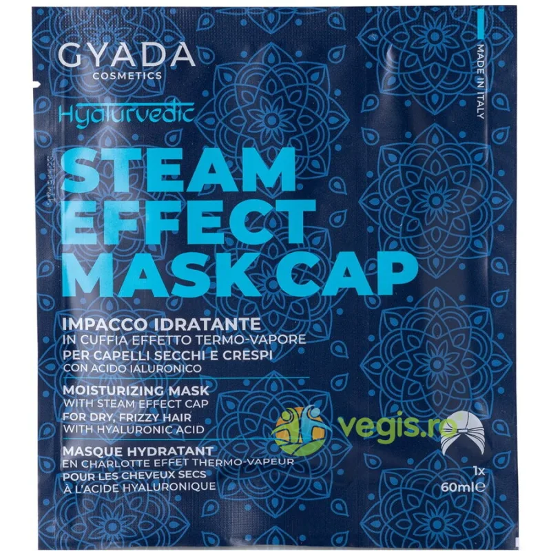 Masca de Par cu Acid Hialuronic Tip Casca cu Efect Termic 1buc GYADA COSMETICS — preț și oferte