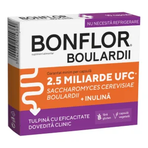 Bonflor Boulardii, 10 capsule, Fiterman