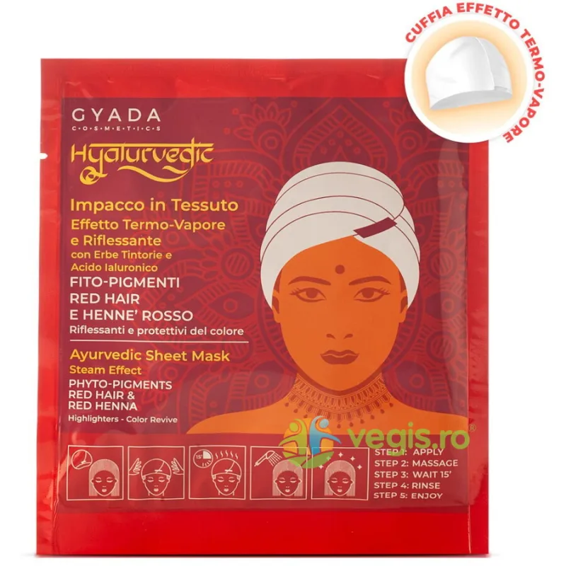 Masca Tip Casca cu Efect Termic pentru Par Roscat 1buc GYADA COSMETICS — preț și oferte