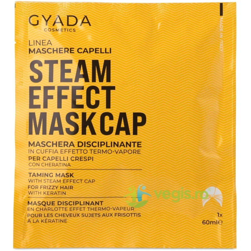 Masca de Par Anti-Frizz Tip Casca cu Efect Termic pentru Par Rebel 1buc GYADA COSMETICS — preț și oferte