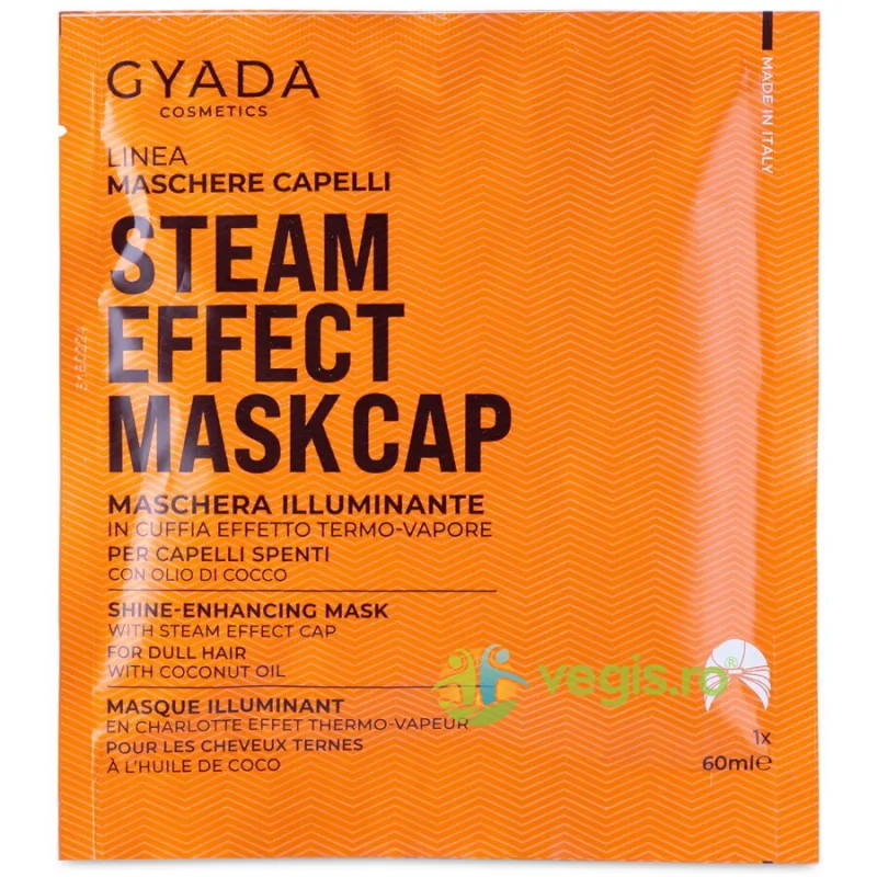Masca de Par Tip Casca cu Efect Termic pentru Par Lipsit de Stralucire 1buc GYADA COSMETICS — preț și oferte