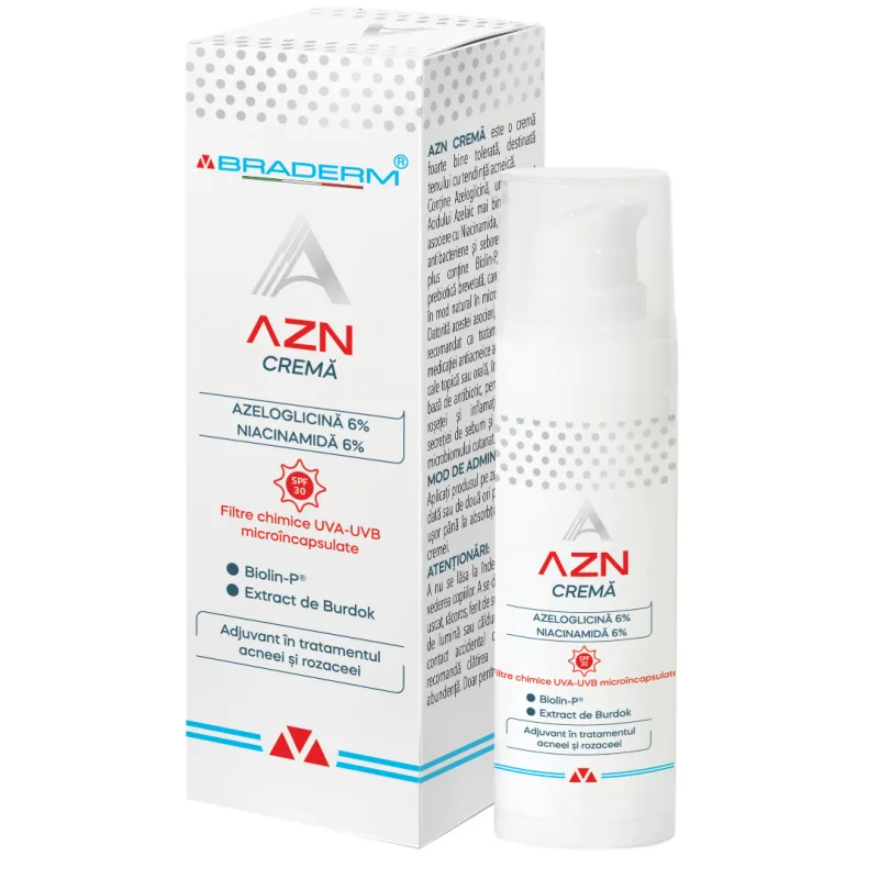 Crema AZN, 30 ml, Braderm — preț și oferte
