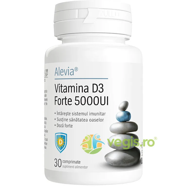 Vitamina D3 Forte 5000ui 30cpr ALEVIA — preț și oferte