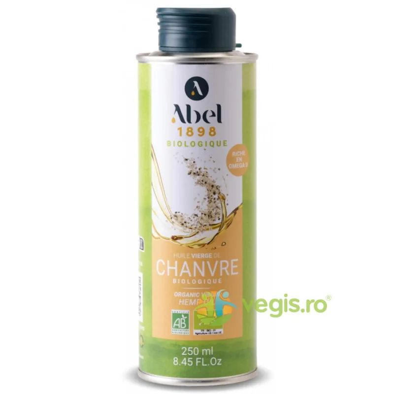 Ulei de Seminte de Canepa Virgin pentru Asezonat Ecologic/Bio 250ml ABEL — preț și oferte