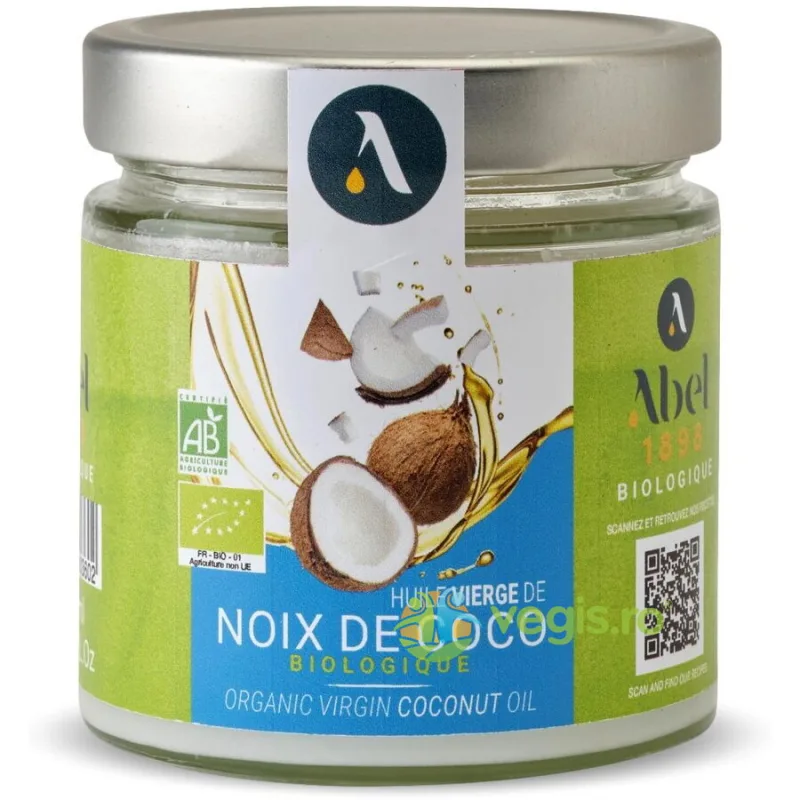 Ulei de Cocos Virgin Ecologic/Bio 300ml ABEL — preț și oferte