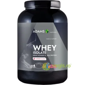 Proteina Izolata din Zer cu Aroma de Zmeura (Whey Isolate Protein) 908g