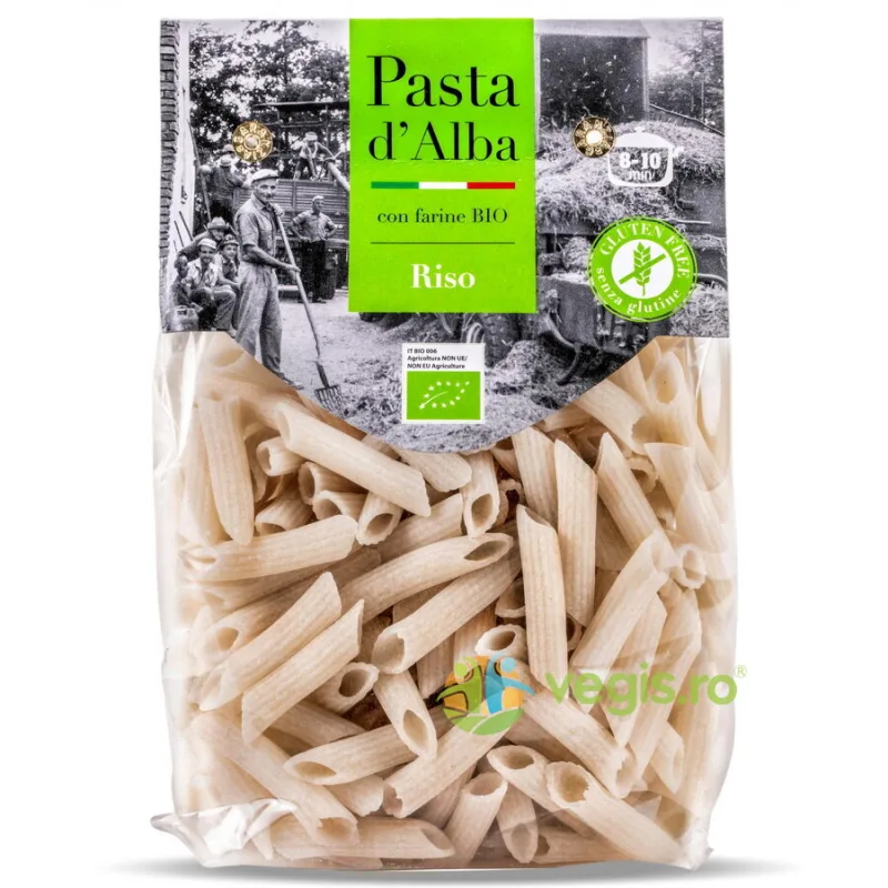 Paste Penne din Orez fara Gluten Ecologice/Bio 250g PASTA D'ALBA — preț și oferte