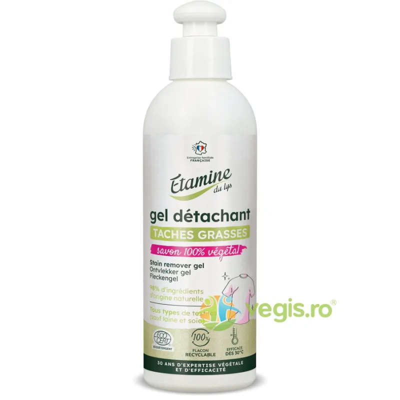 Gel Eco pentru Indepartarea Petelor Dificile, fara Parfum 150ml ETAMINE DU LYS — preț și oferte