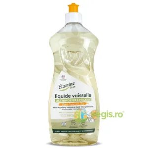 Detergent Eco Ultra Degresant pentru Vase cu Parfum de Flori de Portocal 1L
