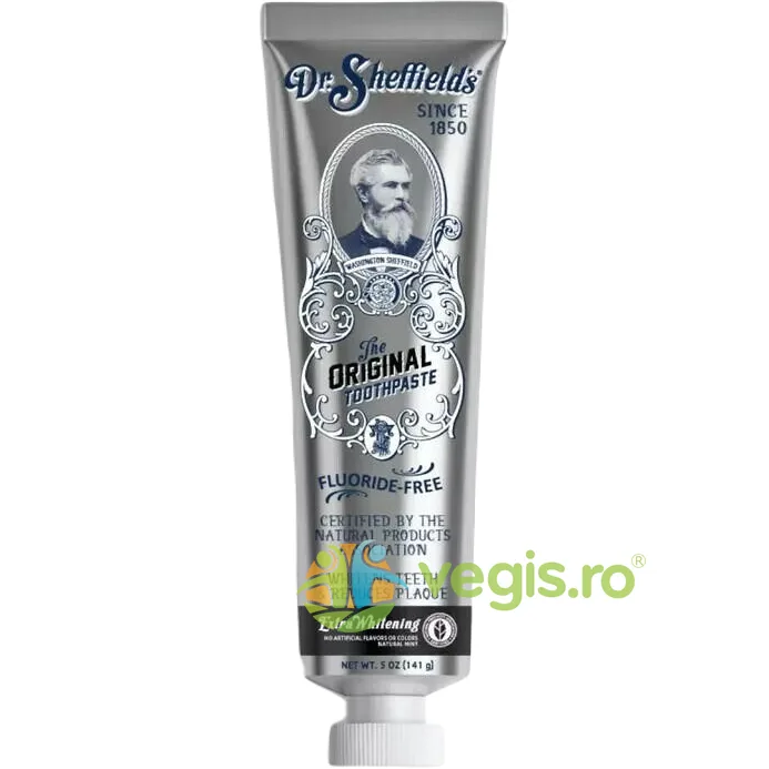 Pasta de Dinti pentru Albire cu Aroma de Menta 88ml DR. SHEFFIELDS — preț și oferte