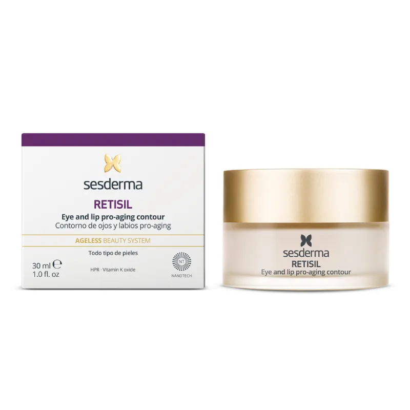 Crema pro-aging pentru conturul ochilor si buzelor Retisil, 30 ml, Sesderma — preț și oferte