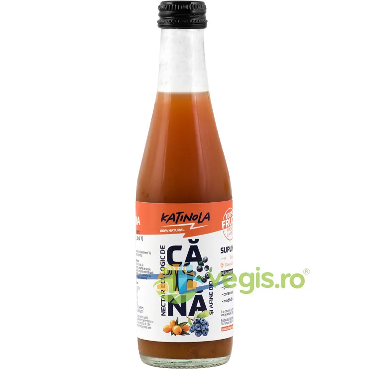 Nectar de Catina cu Afine Ecologic/Bio 250ml KATINOLA — preț și oferte