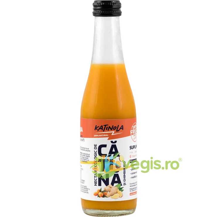 Nectar de Catina cu Ghimbir Ecologic/Bio 250ml KATINOLA — preț și oferte