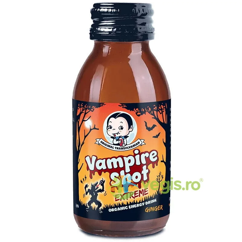 Energizant Shot Nectar de Catina si Ghimbir (Vampire Shot) 100ml ORIGINAL TRANSILVANIA — preț și oferte