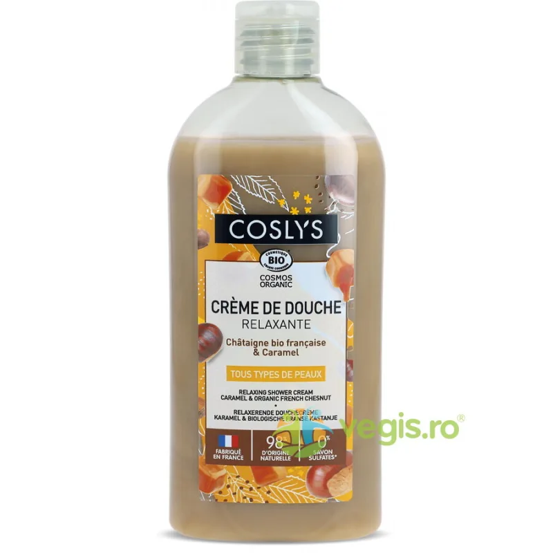 Crema de Dus Relaxanta cu Castane si Caramel Bio 250ml — preț și oferte