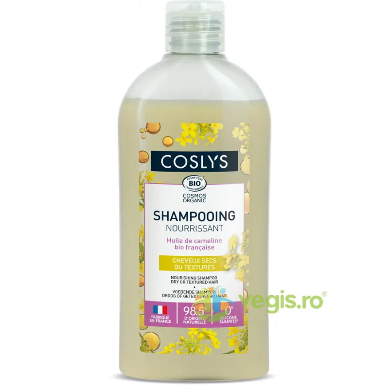 Sampon pentru Ingrijire Par Uscat si Deteriorat cu Ulei de Camelina Bio 250ml COSLYS — preț și oferte