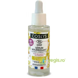 Ser Hranitor Anti-Frizz pentru Par Uscat si Deteriorat cu Ulei de Camelina Bio 30ml