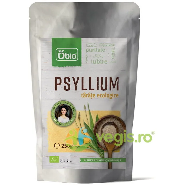 Tarate de Psyllium Ecologice/Bio 250g OBio — preț și oferte