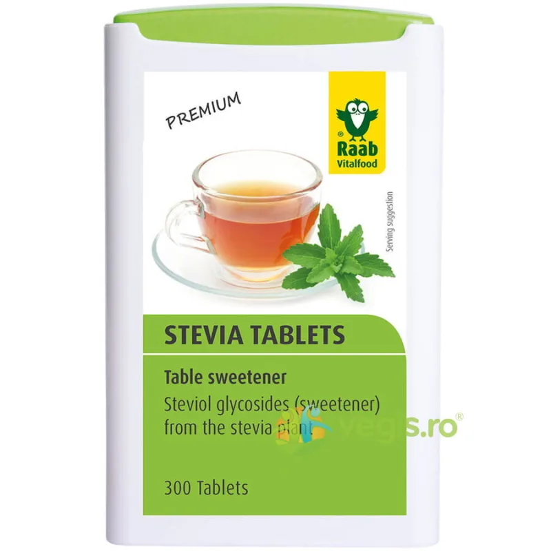 Stevia Tablete 300buc RAAB — preț și oferte