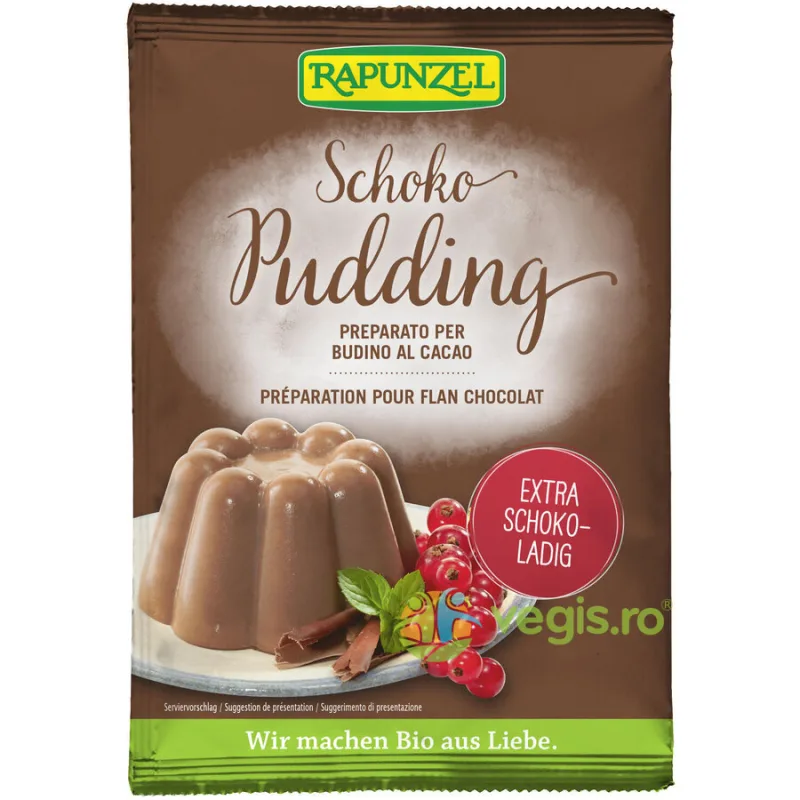 Pudra Budinca de Cacao Ecologica/Bio 43g Rapunzel — preț și oferte