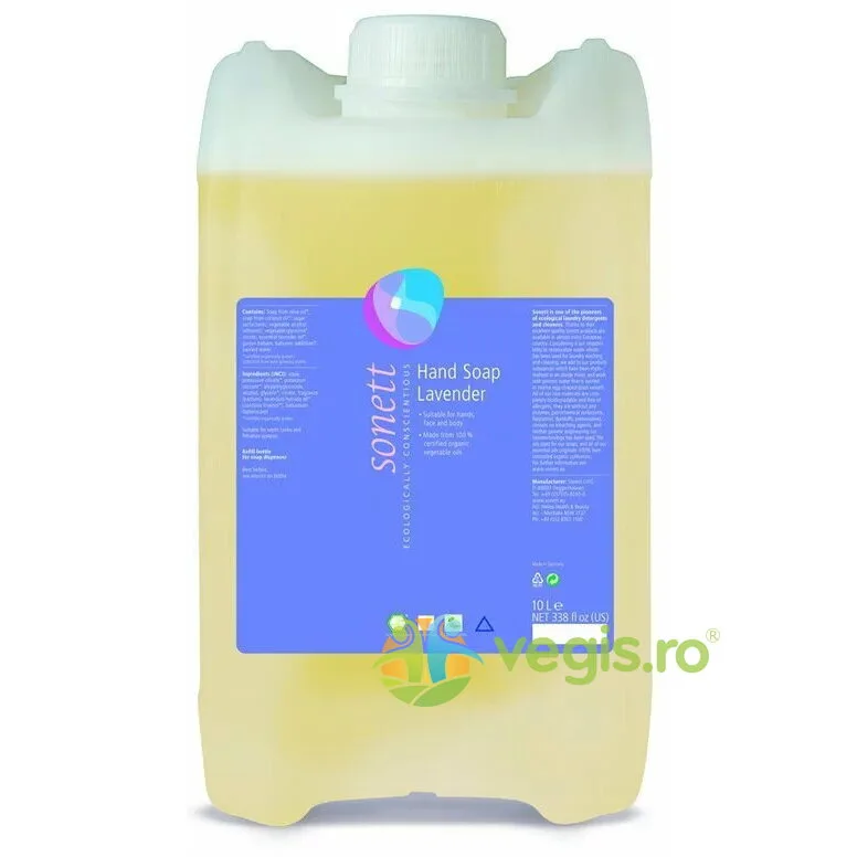 Sapun Lichid si Gel de Dus cu Lavanda Bio 10L SONETT — preț și oferte