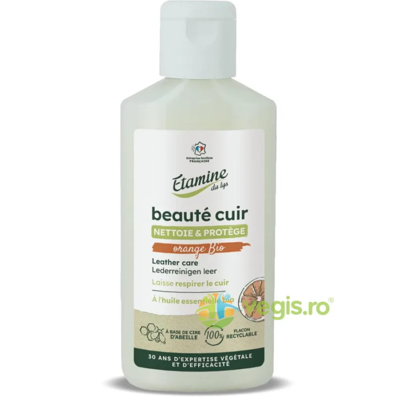 Crema pentru Curatarea si Protejarea Materialelor din Piele cu Parfum de Portocale 100ml — preț și oferte