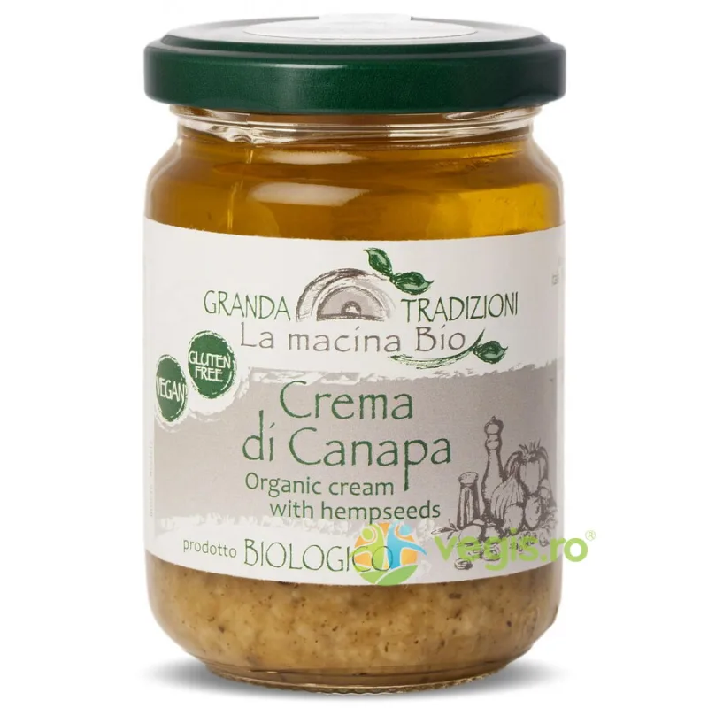 Crema din Canepa fara Gluten Ecologica/Bio 130g — preț și oferte