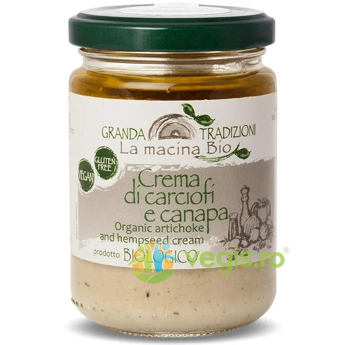 Crema din Anghinare si Canepa Ecologica/Bio 130g — preț și oferte