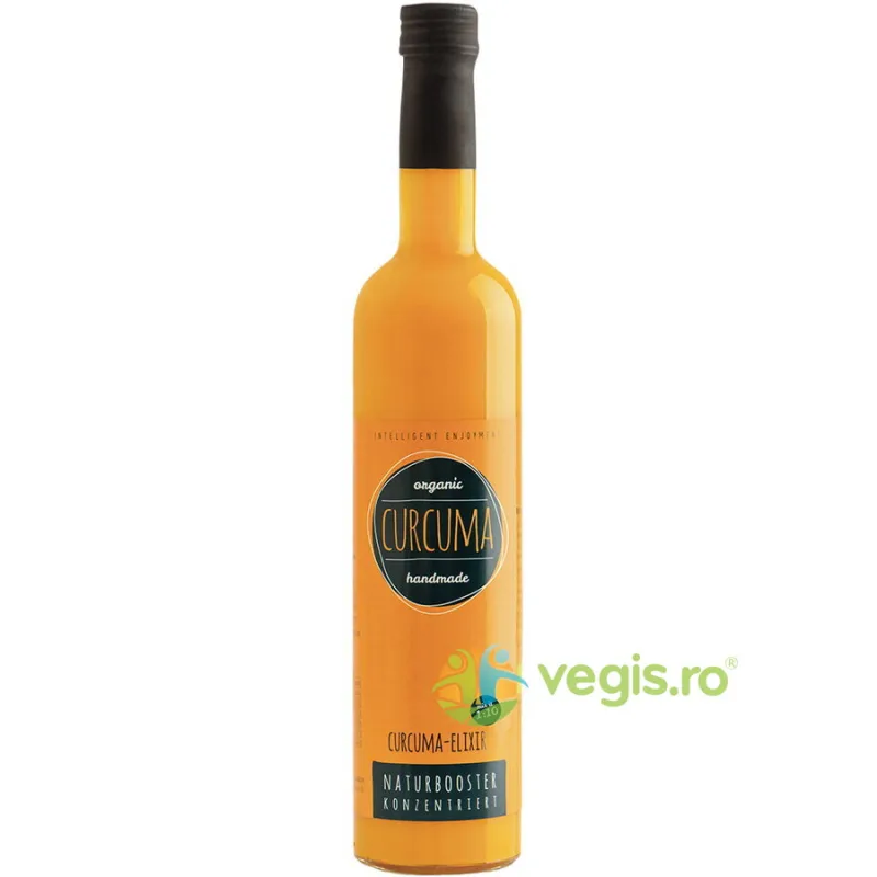 Elixir Concentrat din Radacina de Curcuma Ecologic/Bio 500ml RETTER — preț și oferte