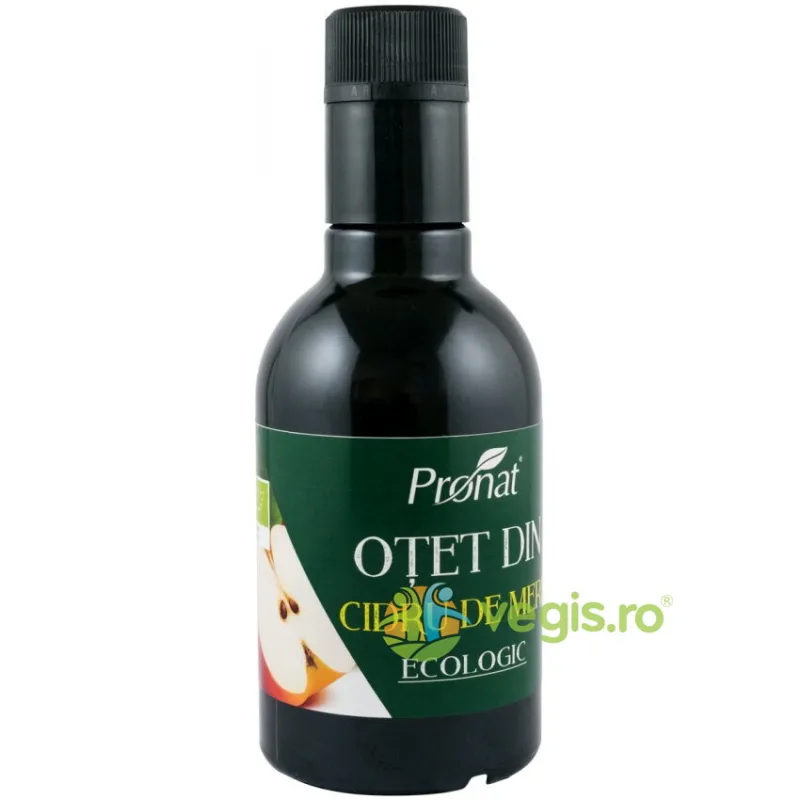 Otet din Cidru de Mere 5% Aciditate Ecologic/Bio 250ml PRONAT — preț și oferte