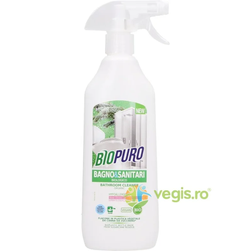 Solutie Hipoalergenica Curatare Baie si Obiecte Sanitare Ecologica/Bio 500ml BIOPURO — preț și oferte