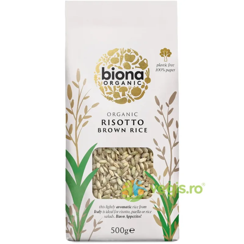 Risotto Orez Brun Ecologic/Bio 500g BIONA — preț și oferte