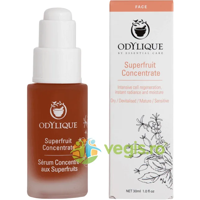 Ser Facial Antirid Superfruit 30ml ODYLIQUE BY ESSENTIAL CARE — preț și oferte