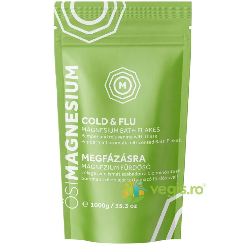 Fulgi de Baie cu Magneziu pentru Raceala si Gripa 1kg OSIMAGNESIUM — preț și oferte